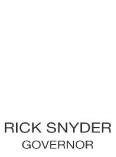 Rick Snyder, Governor
