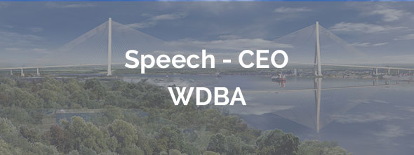 Speech - CEO WDBA