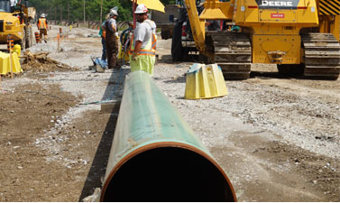 A green gas pipeline