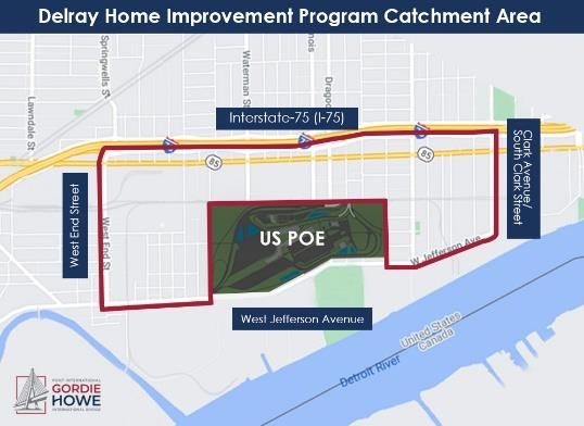 Delray Home Improvement Program Catchment